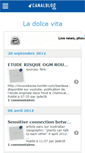 Mobile Screenshot of ladolcevita4.canalblog.com