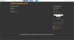 Desktop Screenshot of edithnoublanche.canalblog.com