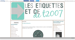 Desktop Screenshot of etiquettedet2007.canalblog.com