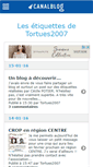 Mobile Screenshot of etiquettedet2007.canalblog.com