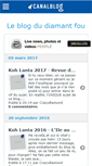 Mobile Screenshot of diamantfou.canalblog.com