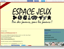 Tablet Screenshot of espacejeux.canalblog.com