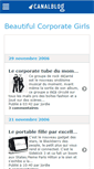 Mobile Screenshot of corporategirls.canalblog.com