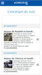 Mobile Screenshot of lescargotdusud.canalblog.com