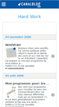 Mobile Screenshot of hardwork.canalblog.com