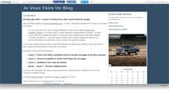 Desktop Screenshot of jeveuxfairunblog.canalblog.com