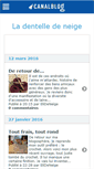 Mobile Screenshot of elideneige.canalblog.com
