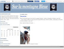 Tablet Screenshot of lamontagnebleu.canalblog.com