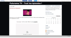 Desktop Screenshot of futuramatv.canalblog.com