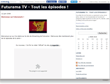 Tablet Screenshot of futuramatv.canalblog.com