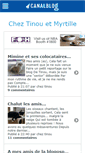 Mobile Screenshot of cheztinou.canalblog.com