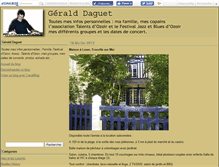 Tablet Screenshot of geralddaguet.canalblog.com