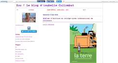 Desktop Screenshot of isacollombat.canalblog.com