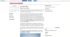 Desktop Screenshot of immonoclaste.canalblog.com