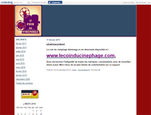 Tablet Screenshot of coinducinephage.canalblog.com