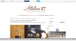 Desktop Screenshot of latelier27.canalblog.com