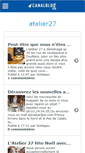 Mobile Screenshot of latelier27.canalblog.com