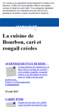 Mobile Screenshot of carrycreole.canalblog.com