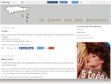 Tablet Screenshot of louvegaroute.canalblog.com