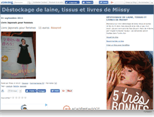 Tablet Screenshot of destockagemiissy.canalblog.com