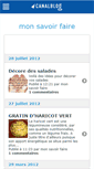 Mobile Screenshot of monsavoirfaire.canalblog.com