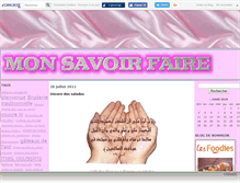 Tablet Screenshot of monsavoirfaire.canalblog.com