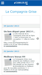 Mobile Screenshot of lacompagniegrise.canalblog.com