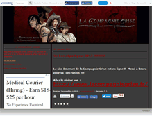 Tablet Screenshot of lacompagniegrise.canalblog.com
