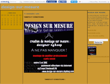 Tablet Screenshot of designsurmesure.canalblog.com