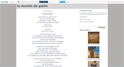 Desktop Screenshot of lemondedegwen.canalblog.com