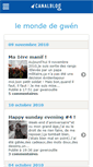 Mobile Screenshot of lemondedegwen.canalblog.com