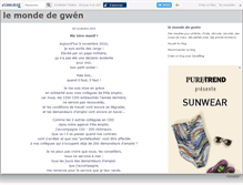 Tablet Screenshot of lemondedegwen.canalblog.com