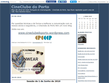 Tablet Screenshot of cineclubedoporto.canalblog.com