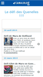 Mobile Screenshot of defiquenelles.canalblog.com