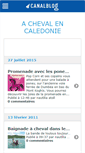 Mobile Screenshot of chevalcaledonie.canalblog.com