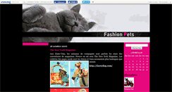 Desktop Screenshot of fashionpets.canalblog.com