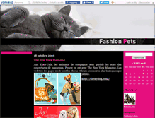 Tablet Screenshot of fashionpets.canalblog.com