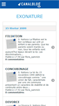 Mobile Screenshot of floresamnick.canalblog.com
