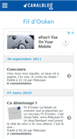 Mobile Screenshot of fildocean.canalblog.com