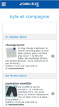 Mobile Screenshot of kyleandco.canalblog.com