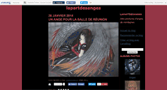 Desktop Screenshot of lapartdesanges.canalblog.com