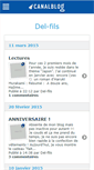 Mobile Screenshot of delfils28.canalblog.com