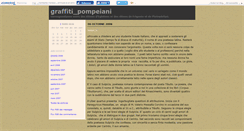Desktop Screenshot of graffitipompei.canalblog.com