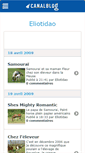Mobile Screenshot of eliotidao.canalblog.com