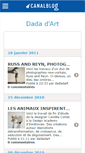 Mobile Screenshot of dadadarts.canalblog.com