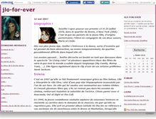 Tablet Screenshot of jloforever.canalblog.com