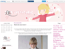 Tablet Screenshot of lilipimprenelle.canalblog.com