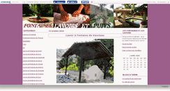 Desktop Screenshot of fontaineslavoirs.canalblog.com