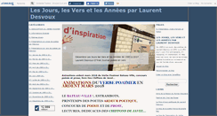 Desktop Screenshot of laurentdesvoux.canalblog.com