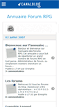 Mobile Screenshot of annuairerpg.canalblog.com